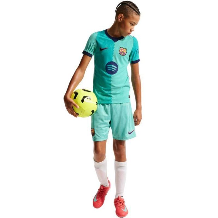 Vaikiški futbolo marškinėliai Nike FC Barcelona Match 2026/27, žali
