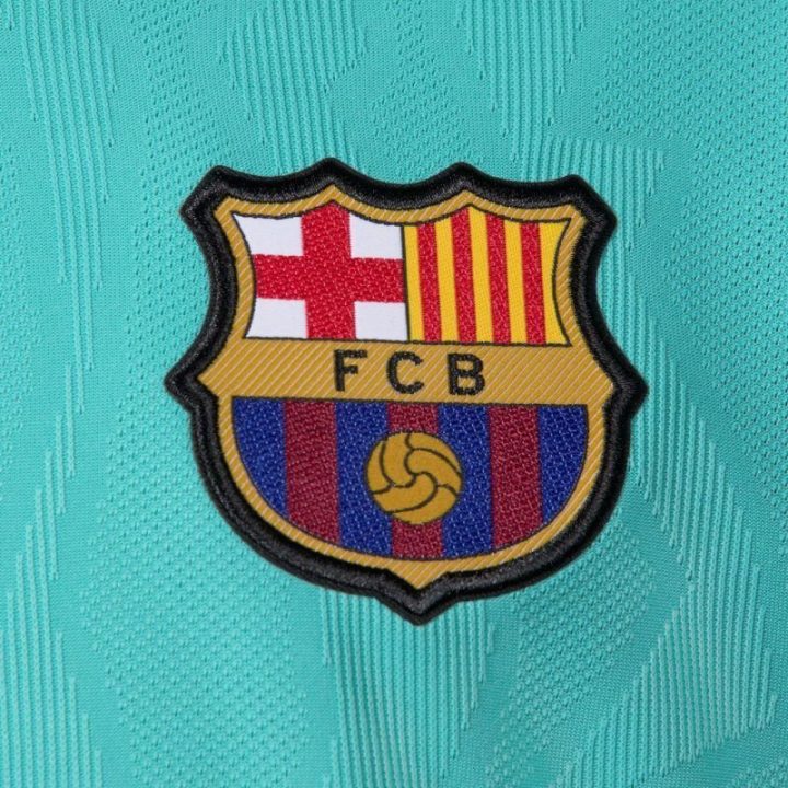Vaikiški futbolo marškinėliai Nike FC Barcelona Match 2026/27, žali