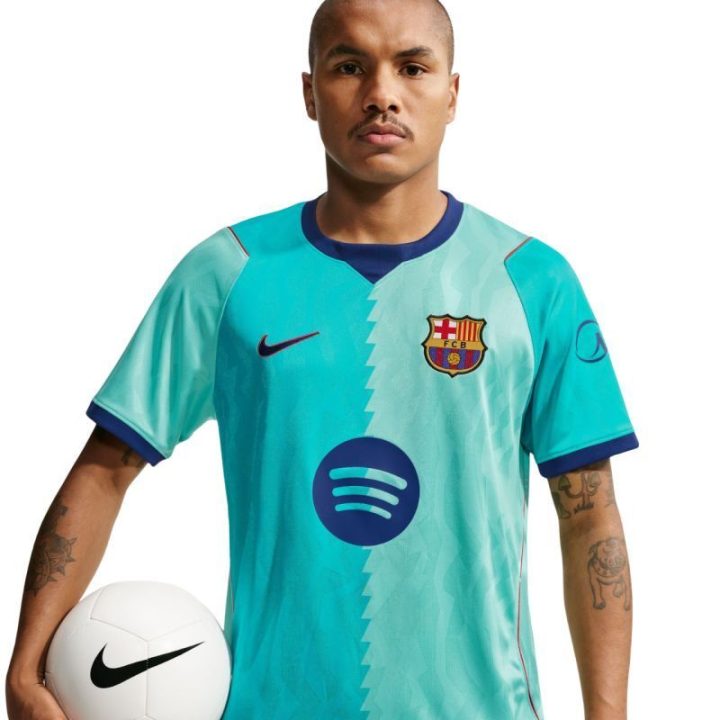 Vyriški marškinėliai Nike FC Barcelona 2026/27, III versija, žali