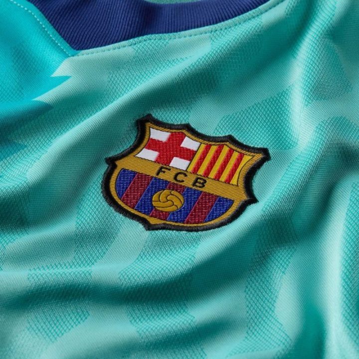 Vaikiški futbolo marškinėliai Nike FC Barcelona 2026/27, žali