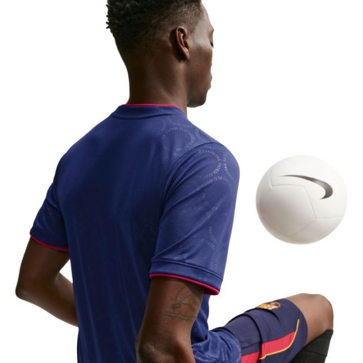 Vyriški marškinėliai Nike FC Barcelona Third, tamsiai mėlyni