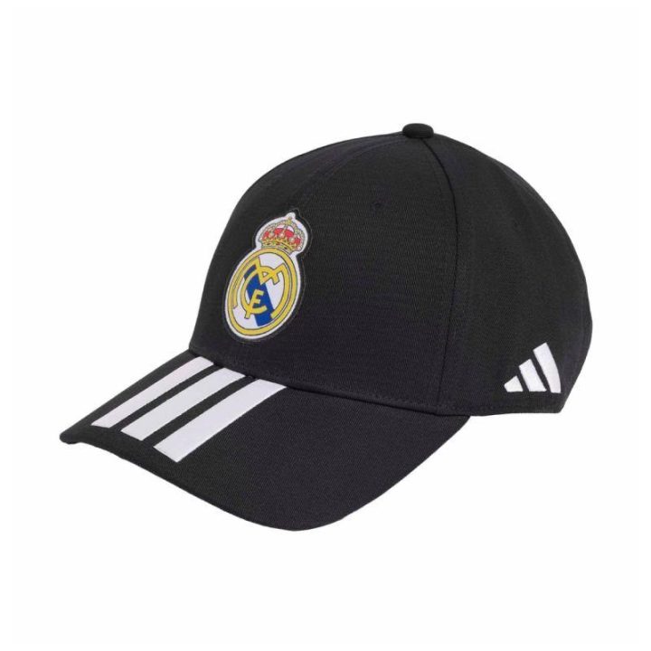 Kepurė su snapeliu adidas Real Madrid, juoda ir balta