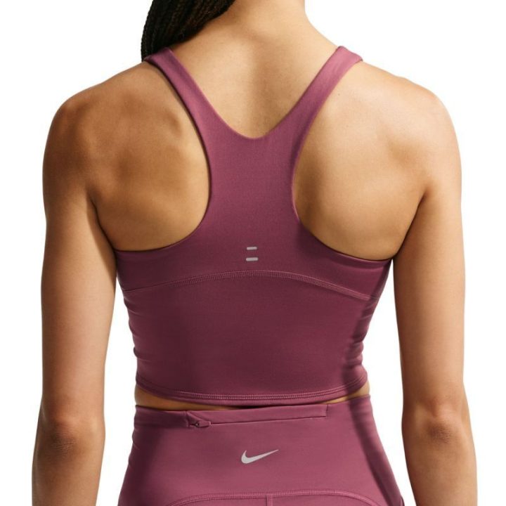 Moteriški marškinėliai be rankovių Nike Tempo, rožiniai