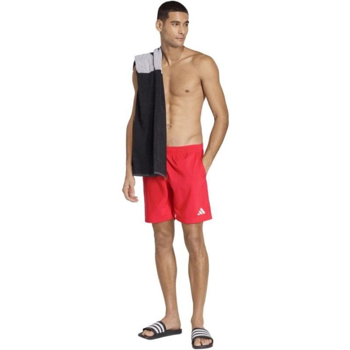 Vyriški maudymosi šortai adidas Ess 8IN, raudoni