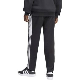 Vyriškos laisvo kirpimo kelnės adidas Essentials 3-Stripes, juodos