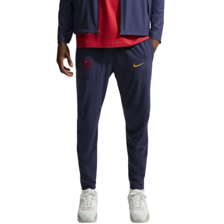 Vyriškos futbolo kelnės Nike FC Barcelona City Side, tamsiai mėlynos