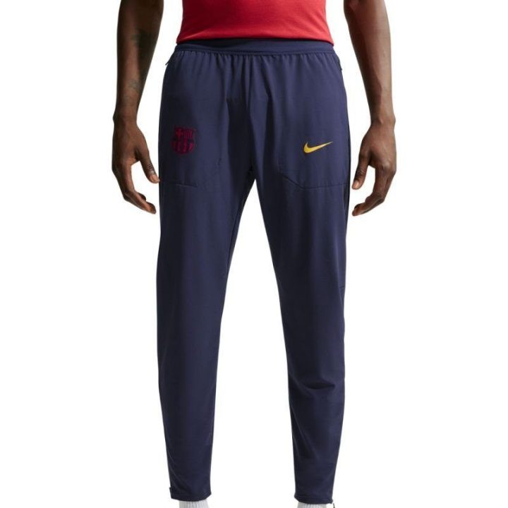 Vyriškos futbolo kelnės Nike FC Barcelona City Side, tamsiai mėlynos