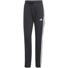 Moteriškos medvilninės kelnės adidas Essentials 3-Stripes, juodos