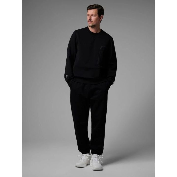 Vyriškos medvilninės sportinės kelnės 4F RL9, juodos