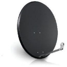 Palydovinės antenos lėkštė 80 cm CORAB ASC-800TA-C, tamsi