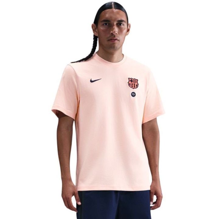 Vyriški marškinėliai Nike FC Barcelona Primary Third, oranžiniai