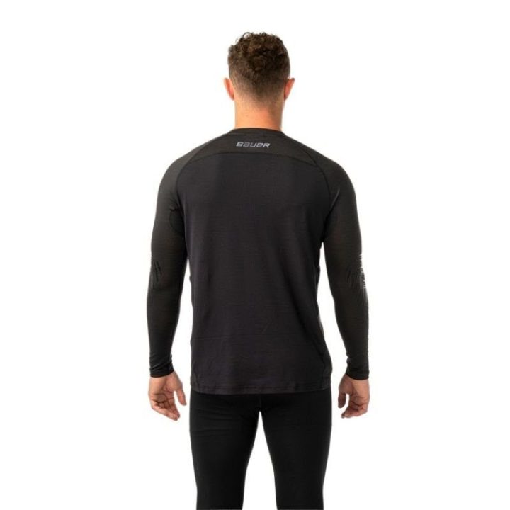 Suaugusiųjų ledo ritulio baziniai marškinėliai Bauer Baselayer Pro