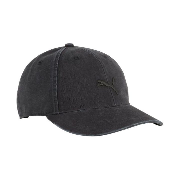 Medvilninė kepurė Puma Premium Ess Classic, juoda