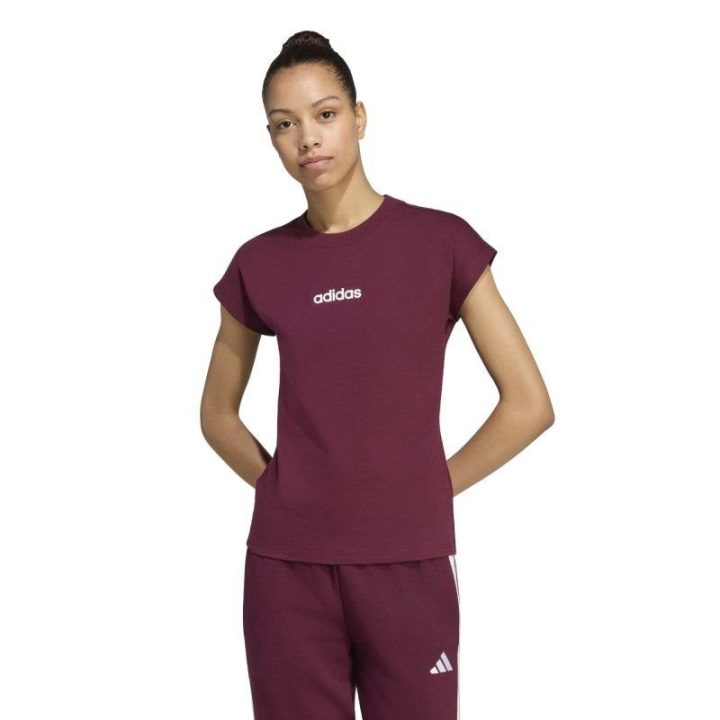 Moteriški marškinėliai adidas Linear SJ