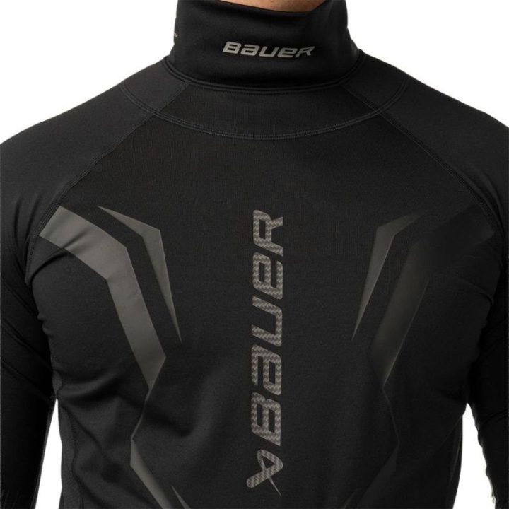 Ledo ritulio marškinėliai su kaklo apsauga Bauer Bodyguard Neckprotect