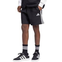Vyriški medvilniniai šortai adidas Essentials 3-Stripes, juodi