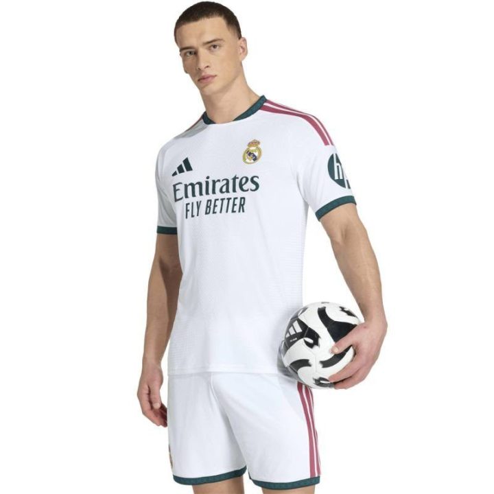 Vyriški futbolo marškinėliai adidas Real Madrid 26/27 Home, balti