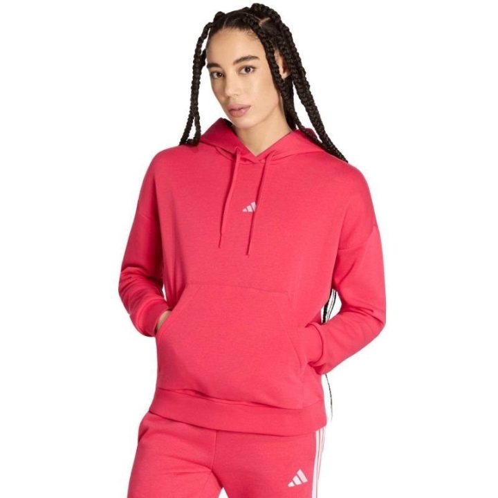 Moteriškas džemperis su gobtuvu adidas Essentials, rožinis