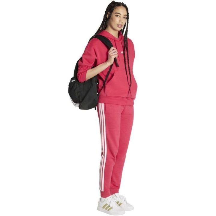 Moteriškas džemperis su gobtuvu adidas Essentials, rožinis
