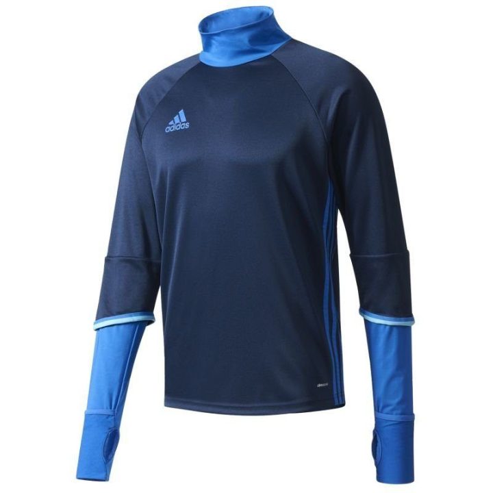 Vyriškas džemperis adidas Condivo 16, tamsiai mėlynas ir mėlynas