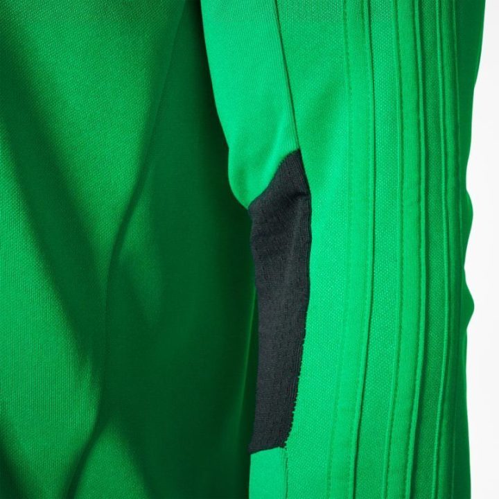 Vyriškas prigludusio kirpimo futbolo džemperis adidas Tiro 17, žalias