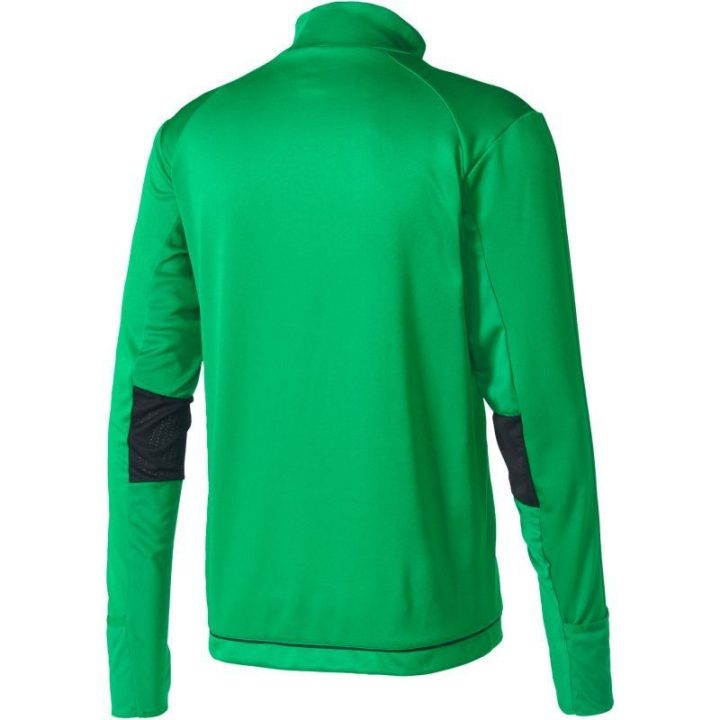Vyriškas prigludusio kirpimo futbolo džemperis adidas Tiro 17, žalias