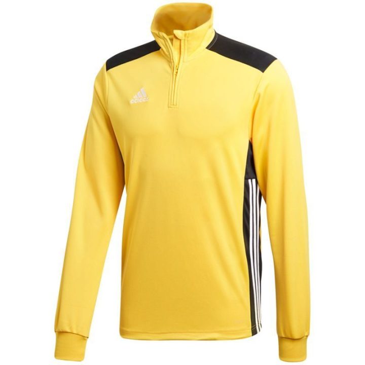Vyriškas džemperis su 1/4 užtrauktuku adidas Regista 18, geltonas