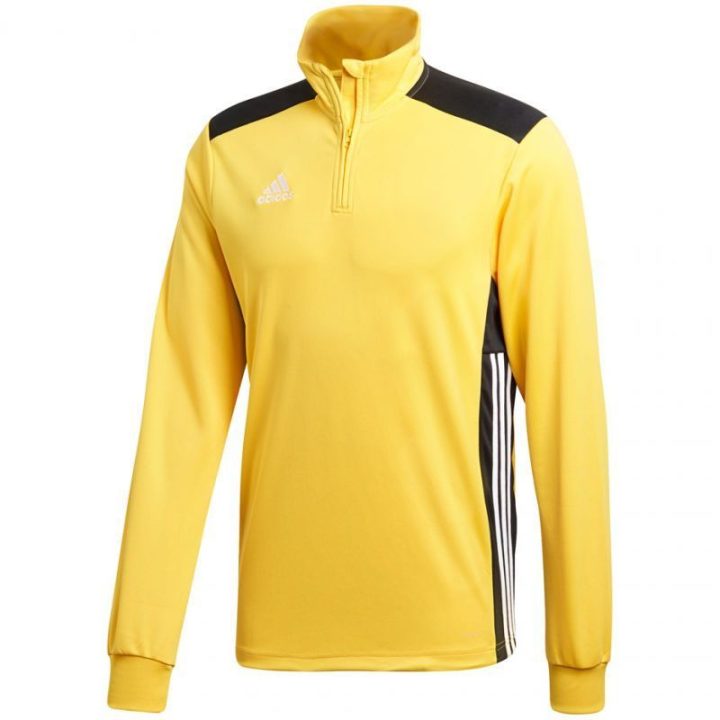 Vyriškas džemperis su 1/4 užtrauktuku adidas Regista 18, geltonas