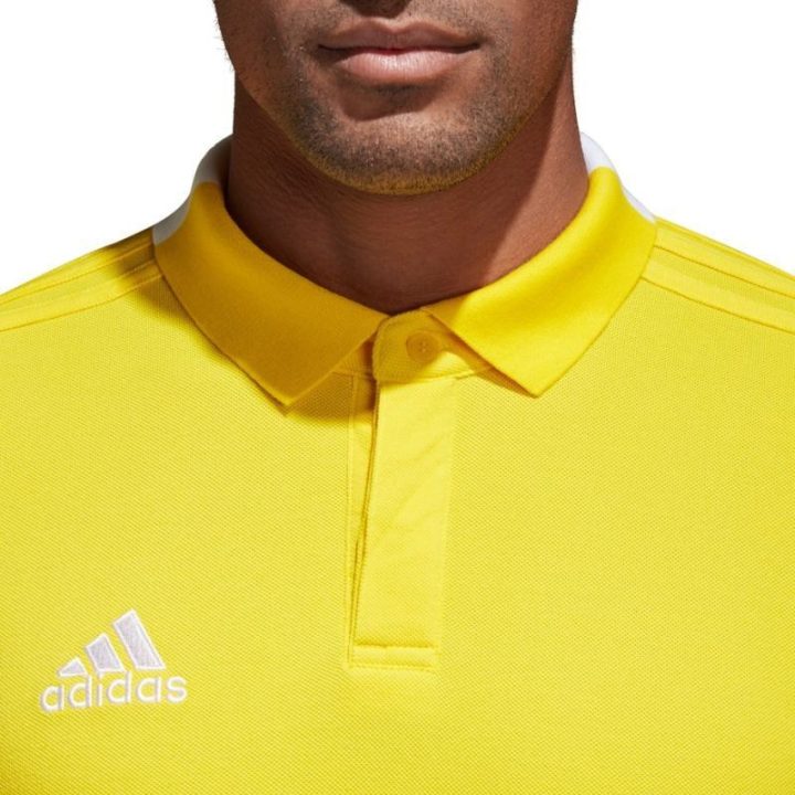 Vyriški polo marškinėliai adidas Condivo 18, geltoni