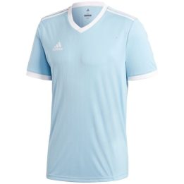 Vaikiški futbolo marškinėliai adidas Tabela 18, žydri