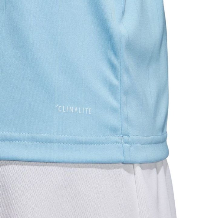 Vaikiški futbolo marškinėliai adidas Tabela 18, žydri