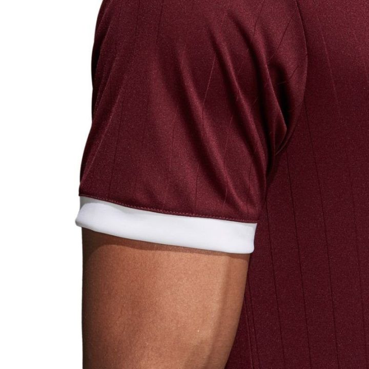 Vyriški futbolo marškinėliai adidas Tabela 18, bordo