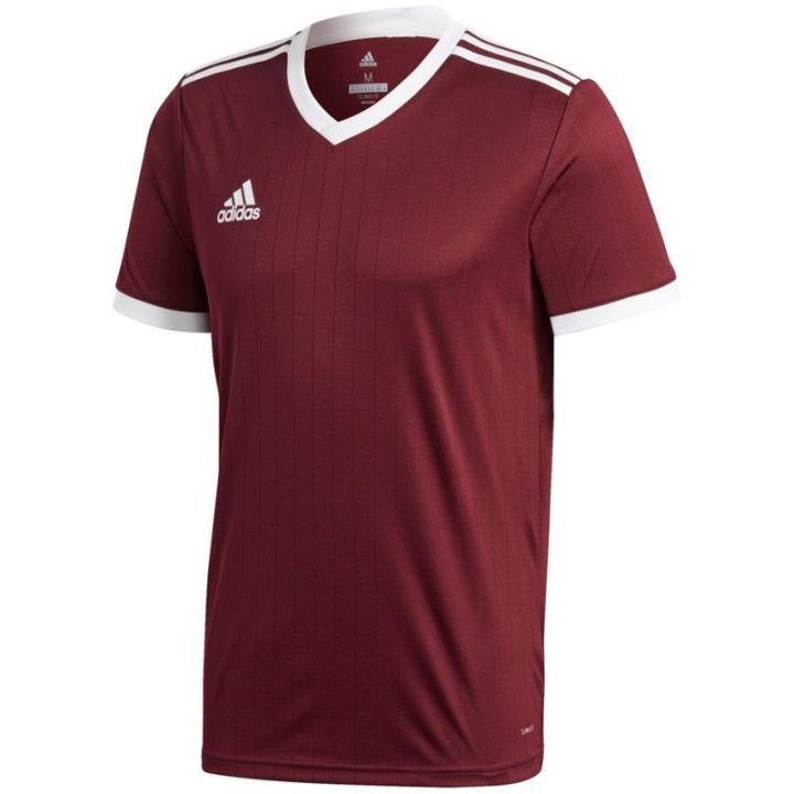 Vyriški futbolo marškinėliai adidas Tabela 18, bordo