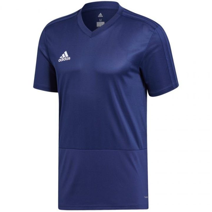 Vyriški treniruočių marškinėliai adidas Condivo 18, tamsiai mėlyni
