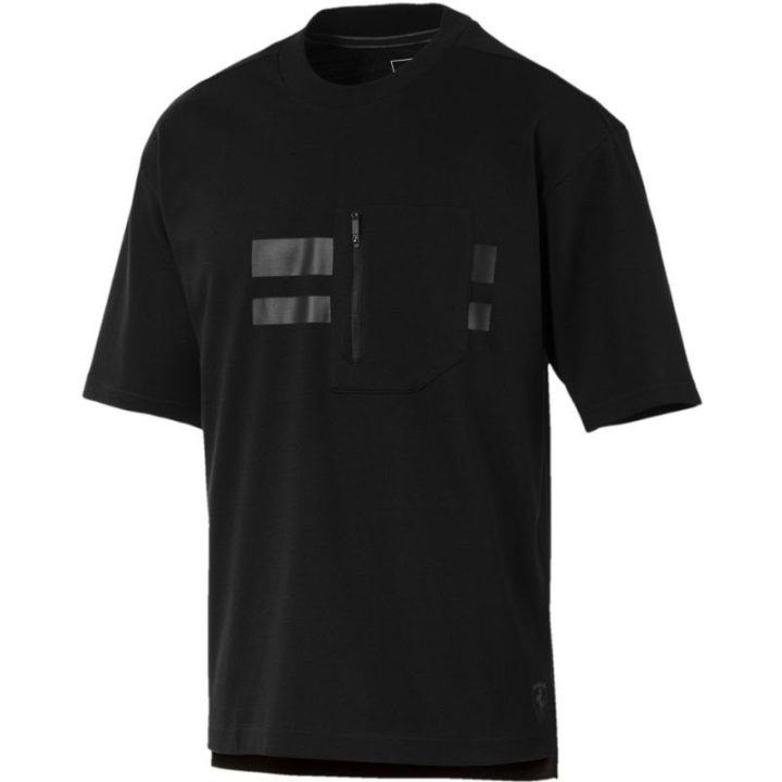 Vyriški medvilniniai marškinėliai Puma Ferrari Life Tee, juodi