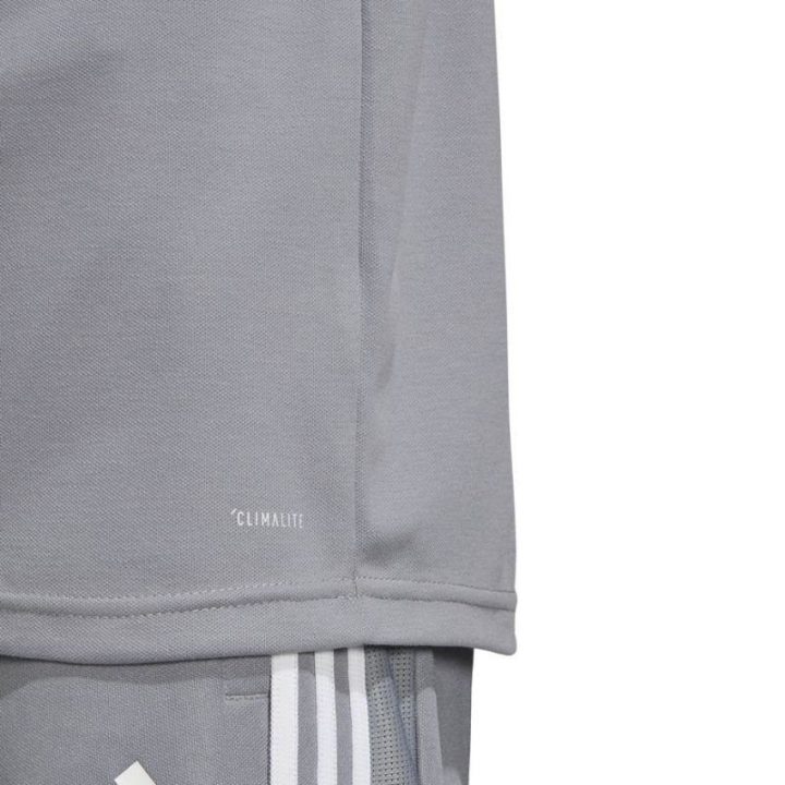 Vyriški futbolo polo marškinėliai adidas Tiro 19 Cotton, pilki