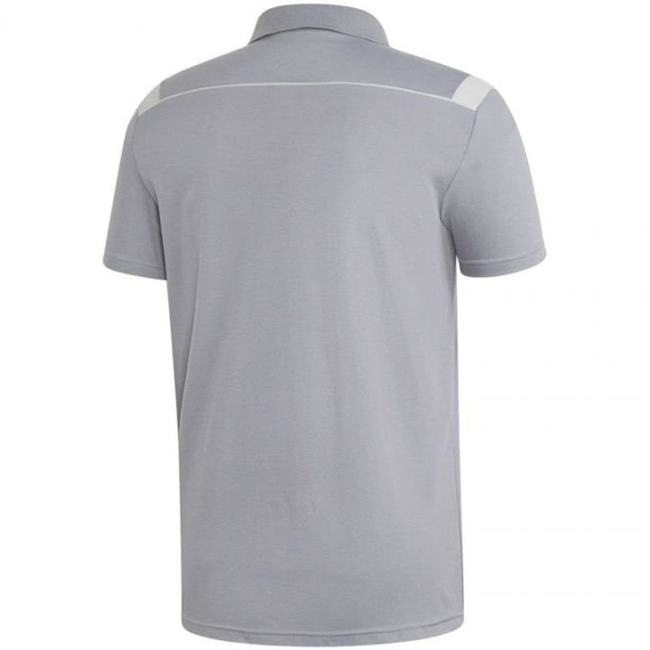 Vyriški futbolo polo marškinėliai adidas Tiro 19 Cotton, pilki