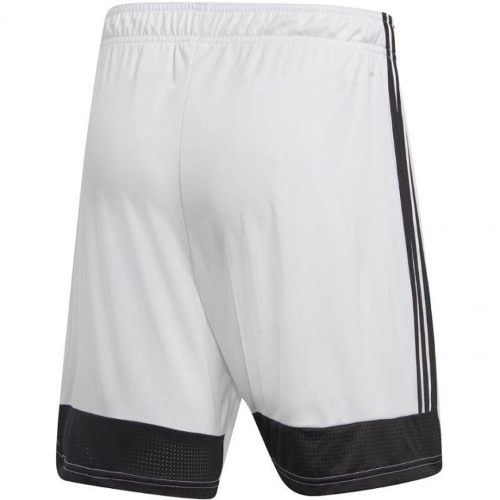 Vyriški futbolo šortai adidas Tastigo 19, balti ir juodi