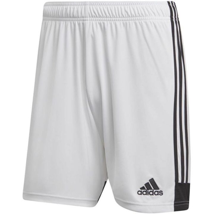 Vyriški futbolo šortai adidas Tastigo 19, balti ir juodi
