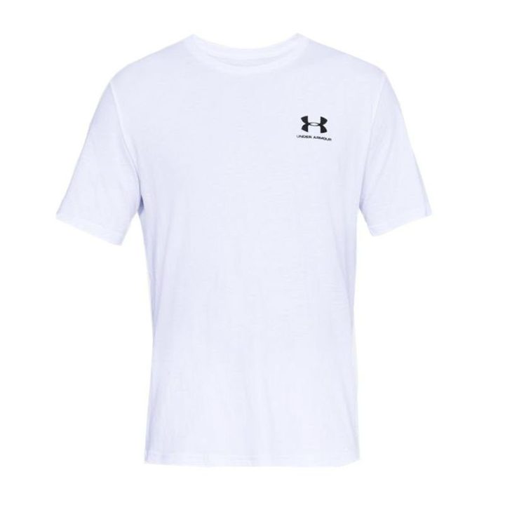 Vyriški medvilniniai marškinėliai Under Armour Sportstyle LC SS, balti