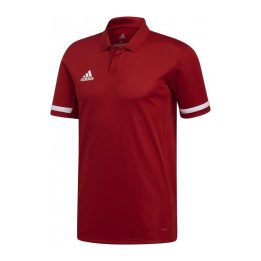 Vyriški polo marškinėliai adidas Team 19, raudoni
