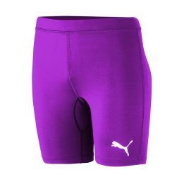 Moteriški kompresiniai šortai Puma Liga Baselayer, violetiniai