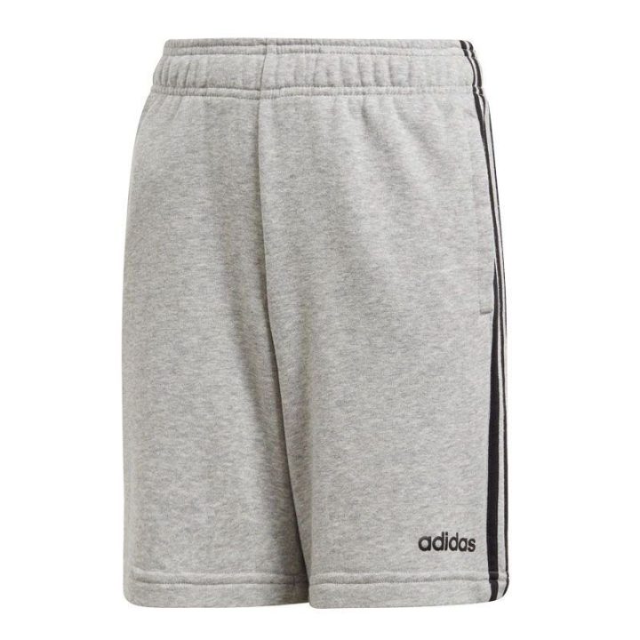 Vaikiški šortai adidas Essentials 3S, pilki