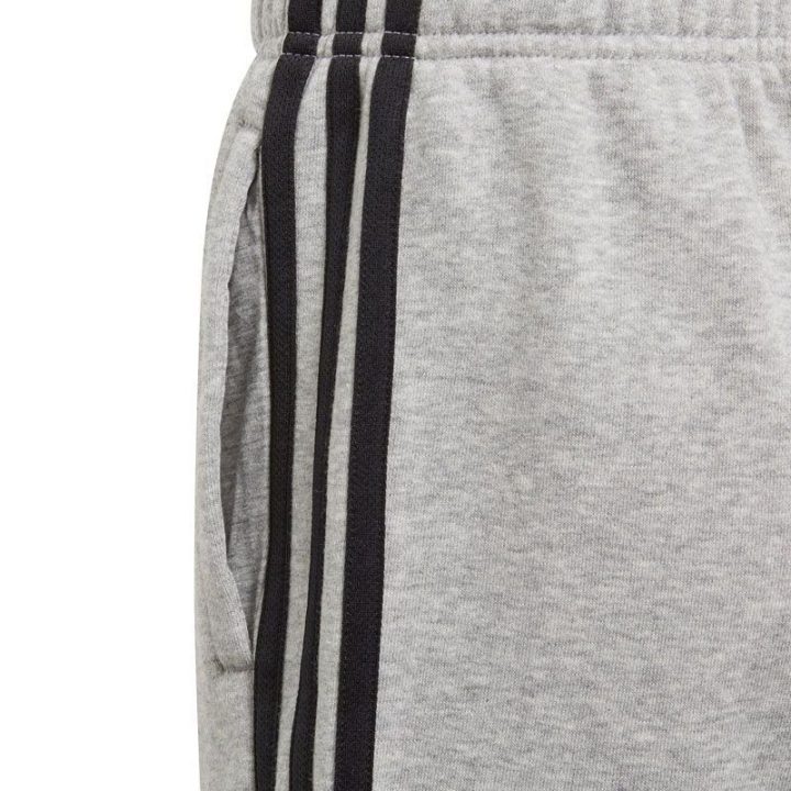 Vaikiški šortai adidas Essentials 3S, pilki