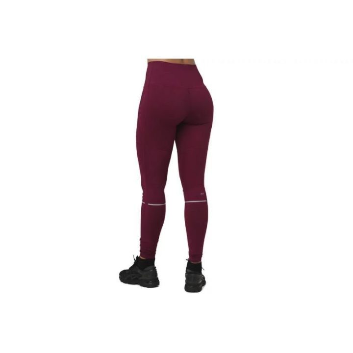 Moteriškos bėgimo tamprės ASICS System Tight, bordo