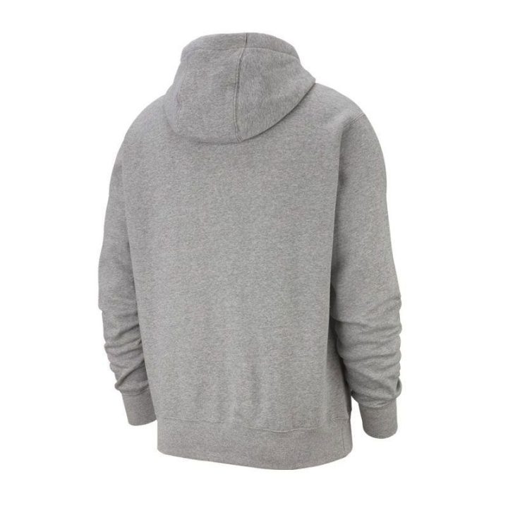 Vyriškas medvilninis džemperis su gobtuvu Nike Club Fleece, pilkas