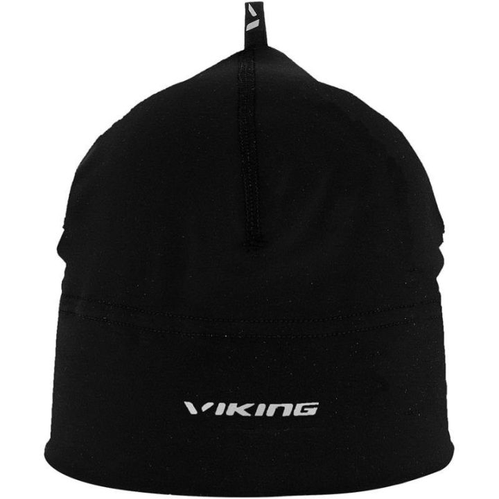 Kepurė su flisiniu pamušalu Viking Runway Multifunction, juoda
