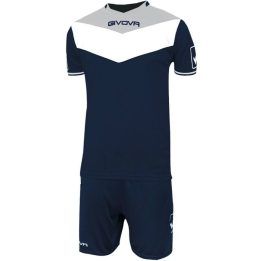 Sportinis komplektas Givova Kit Campo, tamsiai mėlynas ir pilkas