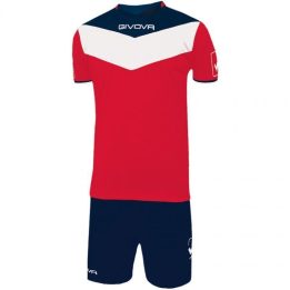 Sportinis komplektas vaikams Givova Kit Campo, raudonai mėlynas