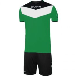 Vaikiškas sportinis komplektas Givova Kit Campo, žalias ir juodas